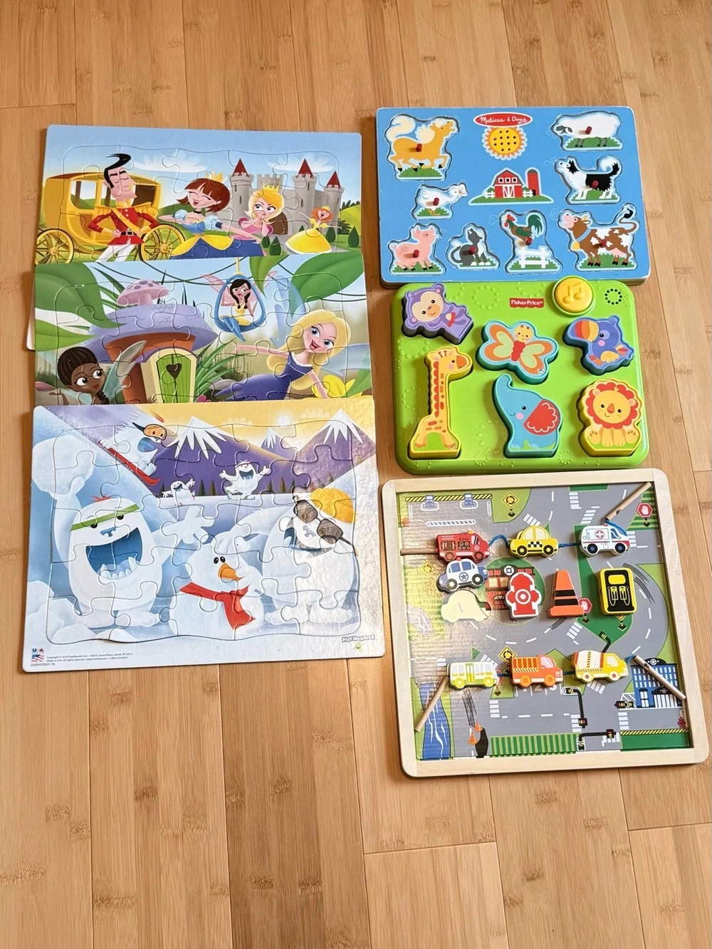Fisher-Price Green Animal Sound Puzzle - Kids Toys